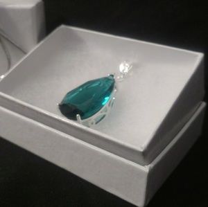 Sterling Silver Tourmaline Necklace